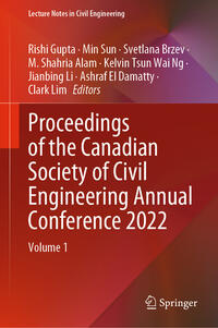 Vorderes Coverbild Proceedings of the Canadian Society of Civil Engineering Annual Conference 2022