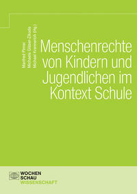 Vorderes Coverbild Menschenrechte von Kindern und Jugendlichen im Kontext Schule