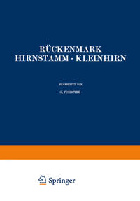 Vorderes Coverbild Rückenmark Hirnstamm · Kleinhirn
