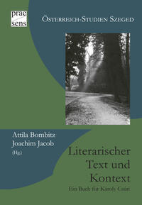 Vorderes Coverbild Literarischer Text und Kontext