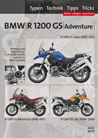 Vorderes Coverbild BMW R1200 GS, Adventure 2004-2013, Reparaturanleitung