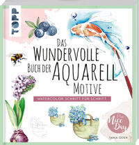Vorderes Coverbild Das wundervolle Buch der Aquarell-Motive