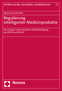 Vorderes Coverbild Regulierung intelligenter Medizinprodukte