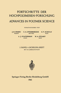Vorderes Coverbild Advances in Polymer Science / Fortschritte der Hochpolymeren-Forschung