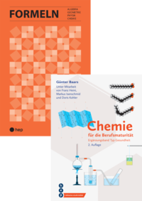 Vorderes Coverbild Spezialangebot «Formeln» und «Chemie für die Berufsmaturität»
