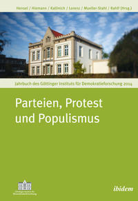Vorderes Coverbild Parteien, Protest und Populismus