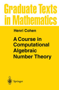 Vorderes Coverbild A Course in Computational Algebraic Number Theory