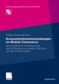 Vorderes Coverbild Konsumentenentscheidungen im Mobile Commerce
