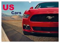 Vorderes Coverbild US Cars Kalender (Wandkalender 2025 DIN A3 quer), CALVENDO Monatskalender