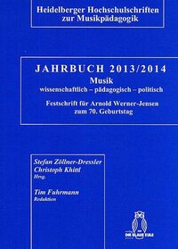 Vorderes Coverbild Jahrbuch 2013/2014 Musik: wissenschaftlich – pädagogisch – politisch