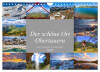 Vorderes Coverbild Der schöne Ort Obertauern (Wandkalender 2025 DIN A4 quer), CALVENDO Monatskalender