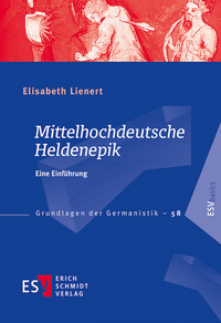 Vorderes Coverbild Mittelhochdeutsche Heldenepik