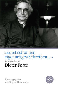 Vorderes Coverbild »Es ist schon ein eigenartiges Schreiben ...«