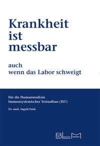 Vorderes Coverbild Krankheit ist messbar auch wenn das Labor schweigt