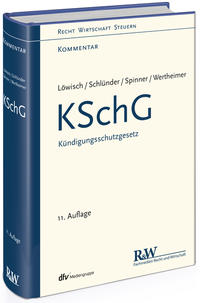 Vorderes Coverbild KSchG - Kündigungsschutzgesetz