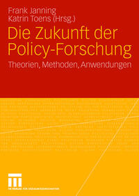 Vorderes Coverbild Die Zukunft der Policy-Forschung