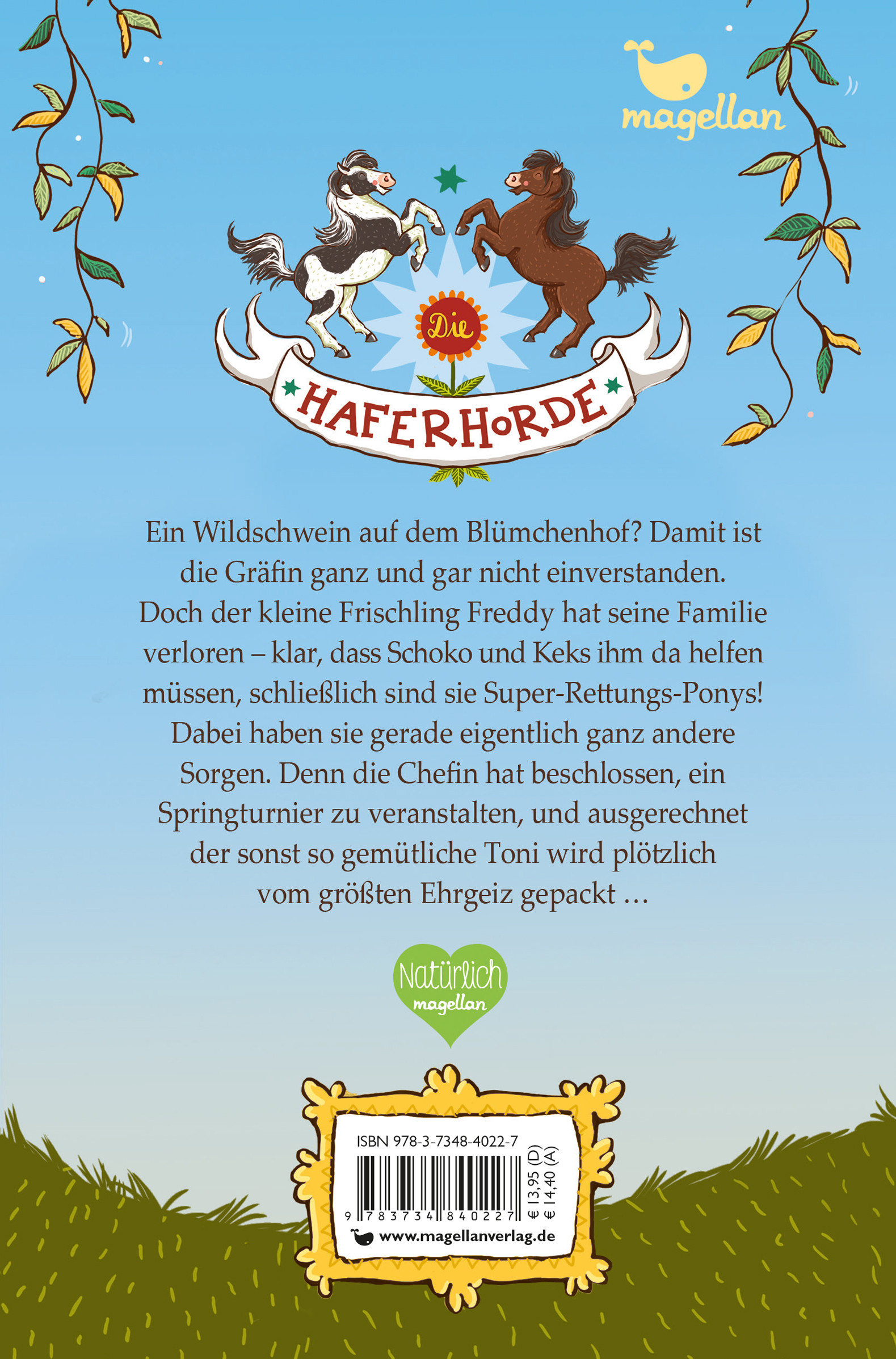 Rückseitencover Die Haferhorde - Immer den Nüstern nach!