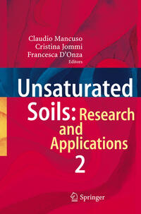 Vorderes Coverbild Unsaturated Soils: Research and Applications