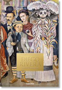 Vorderes Coverbild Diego Rivera. Sämtliche Wandgemälde