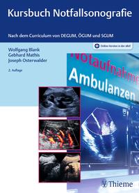 Vorderes Coverbild Kursbuch Notfallsonografie