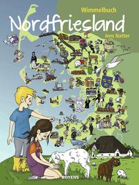 Vorderes Coverbild Wimmelbuch Nordfriesland