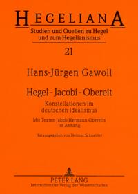 Vorderes Coverbild Hegel – Jacobi – Obereit