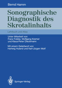 Vorderes Coverbild Sonographische Diagnostik des Skrotalinhalts