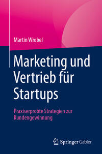 Vorderes Coverbild Marketing und Vertrieb für Startups