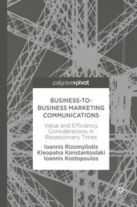 Vorderes Coverbild Business-to-Business Marketing Communications