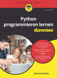 Vorderes Coverbild Python programmieren lernen für Dummies