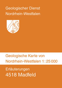 Vorderes Coverbild Geologische Karten von Nordrhein-Westfalen 1:25000 / Madfeld