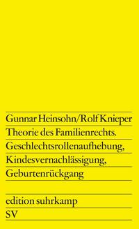 Vorderes Coverbild Theorie des Familienrechts