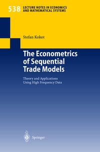 Vorderes Coverbild The Econometrics of Sequential Trade Models