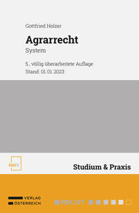 Vorderes Coverbild Agrarrecht