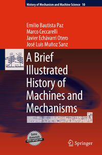 Vorderes Coverbild A Brief Illustrated History of Machines and Mechanisms
