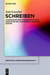 Vorderes Coverbild Schreiben