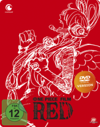 Vorderes Coverbild One Piece: Red - 14. Film - DVD - Limited Edition (Steelbook)