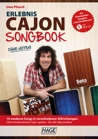 Vorderes Coverbild Erlebnis Cajon Songbook + MP3-CD