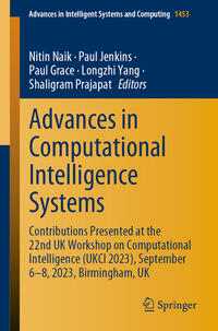 Vorderes Coverbild Advances in Computational Intelligence Systems
