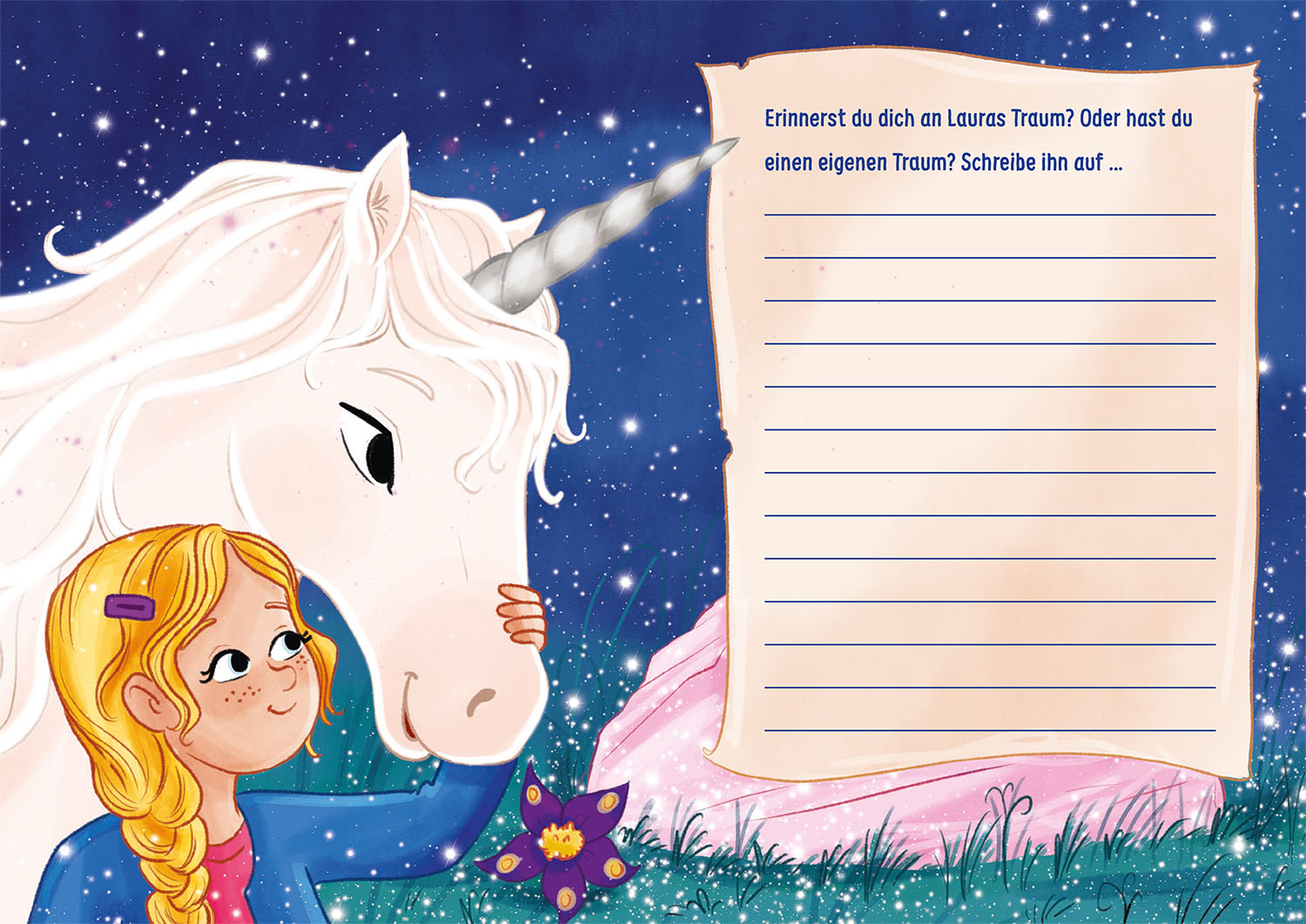 Beispielinhalt (Bild) Sternenschweif, Buch der Träume