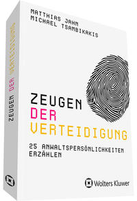 Vorderes Coverbild Zeugen der Verteidigung