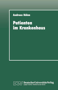 Vorderes Coverbild Patienten im Krankenhaus