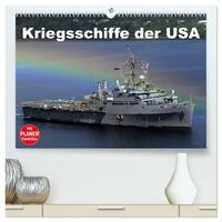Vorderes Coverbild Kriegsschiffe der USA (hochwertiger Premium Wandkalender 2025 DIN A2 quer), Kunstdruck in Hochglanz