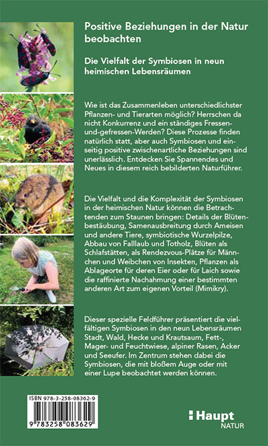 Rückseitencover Symbiosen beobachten