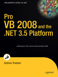 Vorderes Coverbild Pro VB 2008 and the .NET 3.5 Platform