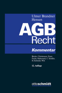 Vorderes Coverbild AGB-Recht