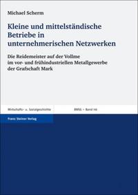 Vorderes Coverbild Kleine und mittelständische Betriebe in unternehmerischen Netzwerken