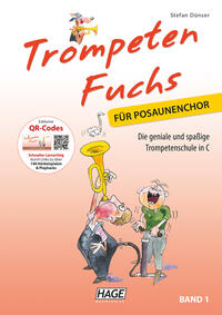 Vorderes Coverbild Trompeten Fuchs für Posaunenchor, Band 1