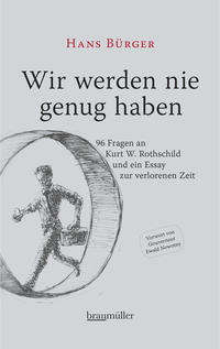 Vorderes Coverbild Wir werden nie genug haben