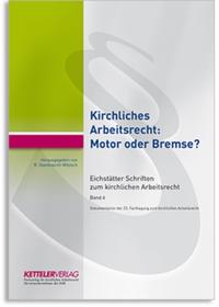 Vorderes Coverbild Eichstätter Schriften zum kirchlichen Arbeitsrecht 2020